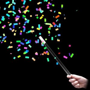 Confetti Wand  Magic Stick - Miracle wand